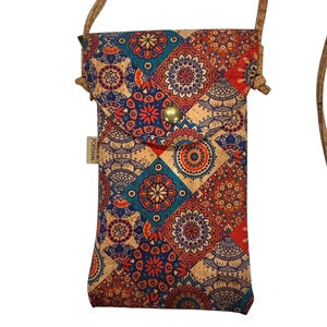 New SK Cork Crossbody Purse